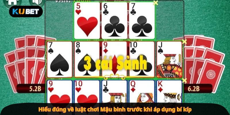 Hiểu đúng về luật chơi Mậu binh trước khi áp dụng bí kíp